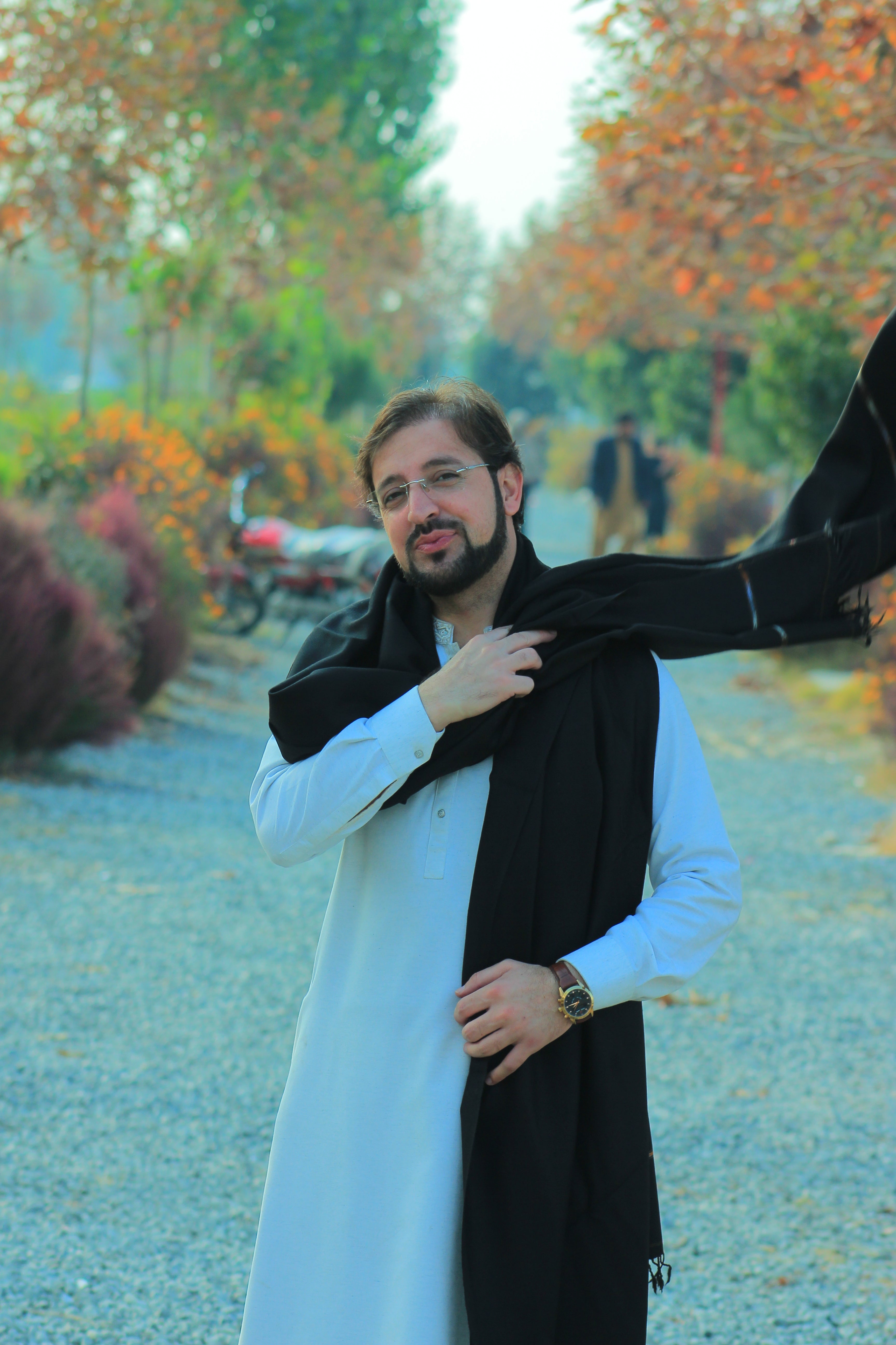 Lajvar Special black Pure Wool Shawl